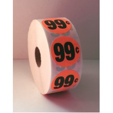 $.99 - 1.375" Red Label Roll